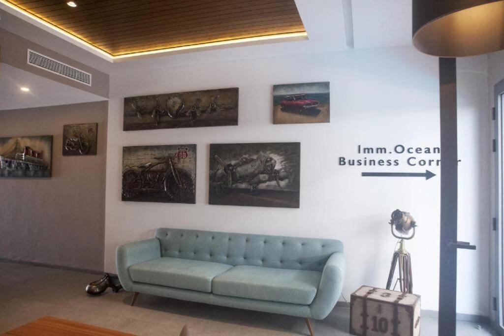 Luxury Apartment At Corniche , Seaview Close Beach Casablanca Exteriör bild